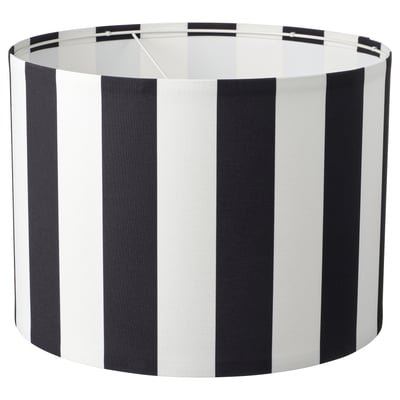 RINGSTA غطاء مصباح, أسود/أبيض, 42 سم