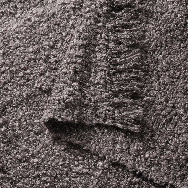 SANDBRODD غطاء, فحمي, 130x170 سم