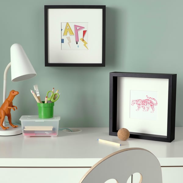 SANNAHED برواز, أسود, 25x25 سم