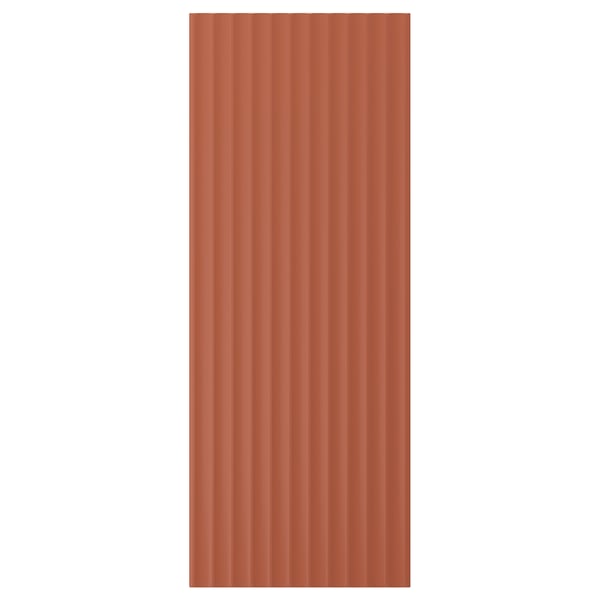 TERRSJÖ لوح غطاء, أحمر-بني نقش مموج, 39x101 سم
