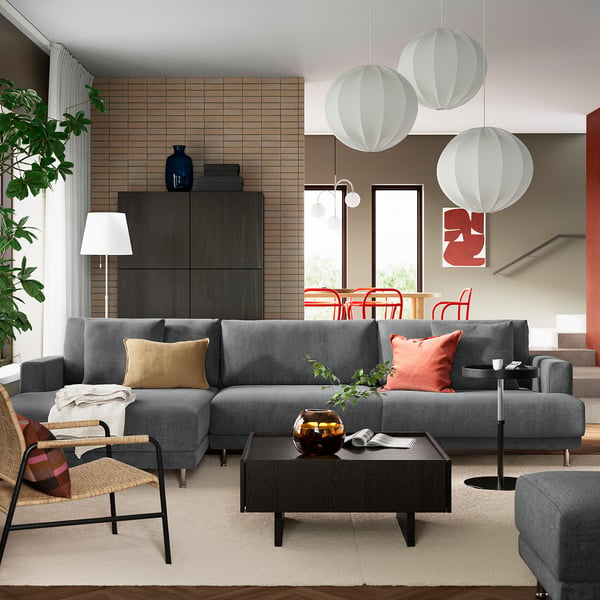 TRANERED طاولة جانبية, أسود
