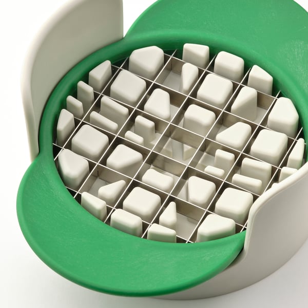 UPPFYLLD قطاعة فواكه، طقم من ٤, ألوان منوعة