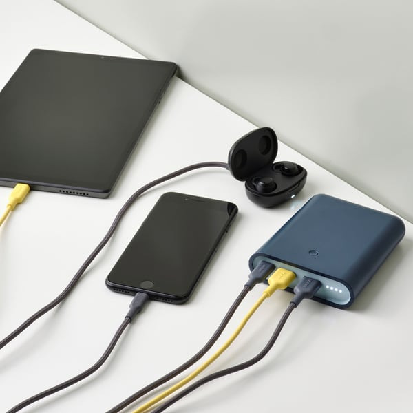 VARMFRONT بنك طاقة, أزرق غامق, 10400 mAh