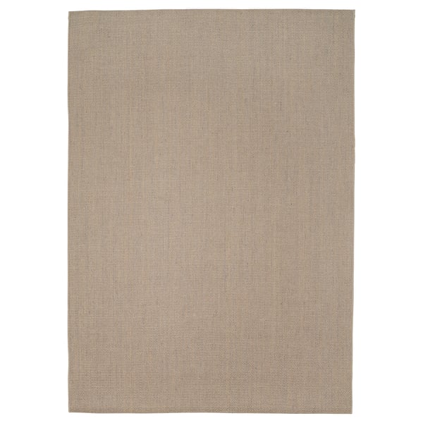 VODSKOV سجادة، غزل مسطح, طبيعي/رمادي فاتح, 200x300 سم