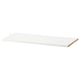 ALTARLIDEN: white wall shelf, rectangular, simple design, particleboard and plastic edging.