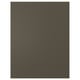 HAVSTORP kitchen panel, dark beige, square, smooth.