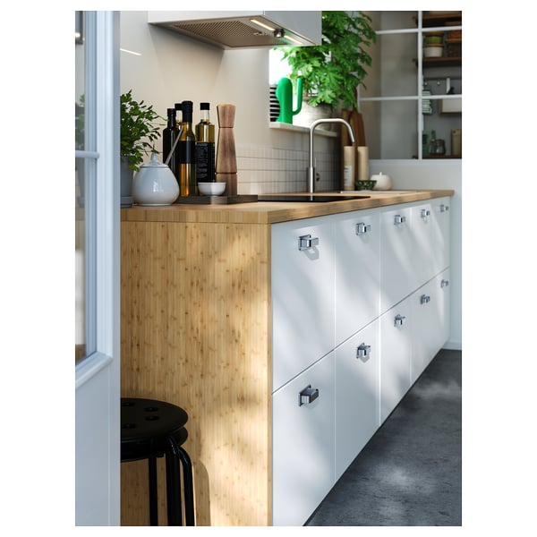 HOLMARED Worktop, bamboo/veneer, 246x2.8 cm