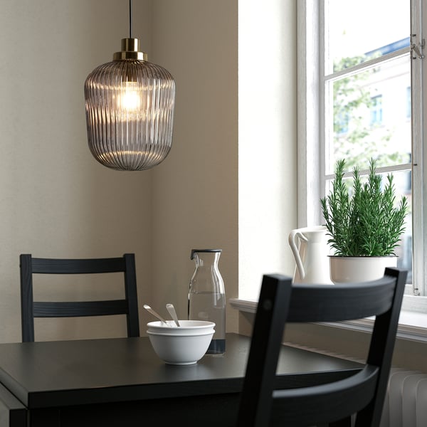 SOLHETTA LED bulb E27 470 lumen, globe clear