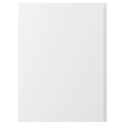 VOXTORP Door, matt white vertical handle, 60x80 cm
