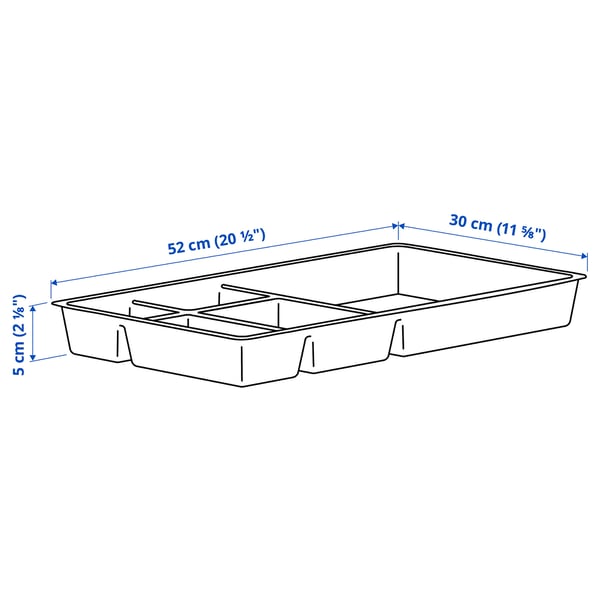 Illustration with measurements for the product: ALEX.