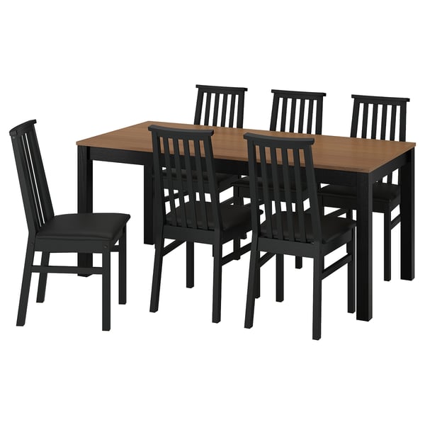ÅLHULT / ÅLHULT Table and 6 chairs