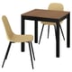 ÅLHULT / NORDMANSSKÄR Table and 2 chairs