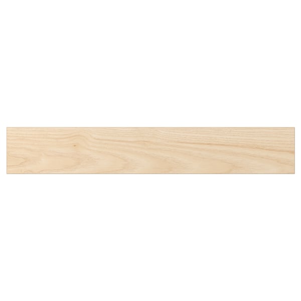 ASKERSUND light ash wood effect drawer front, rectangular, smooth melamine finish.