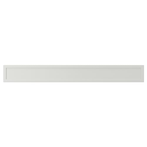 ASPUDDEN Drawer front, light gray, 80x10 cm