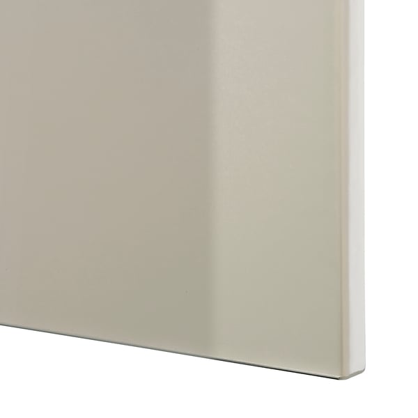 Close-up of a sleek, modern drawer front with smooth, clean edges and a subtle sheen.