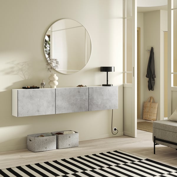 BESTÅ Wall-mounted cabinet combination