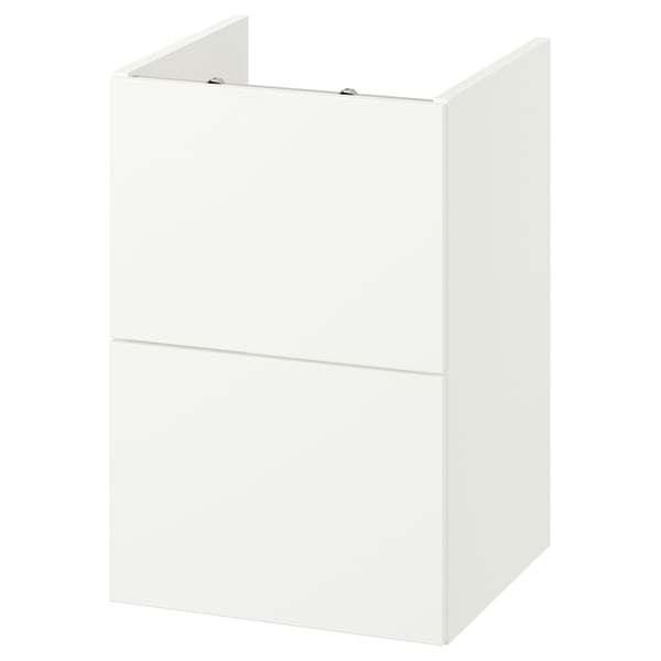ENHET Bathroom vanity with drawers, white, 40x42x60 cm