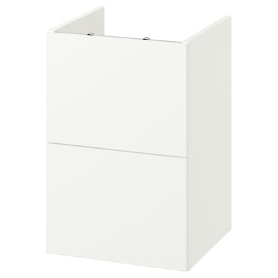 ENHET Bathroom vanity with drawers, white, 40x42x60 cm