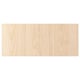 Light ash-textured wooden front panel, sleek and rectangular, part of the FÄNRIK series.