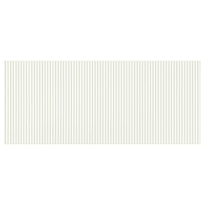 FÖRVALTARE white rectangular back panel, plain design, acrylic & fiberboard.