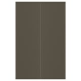 HAVSTORP cabinet doors in dark brown, rectangular with smooth surface.