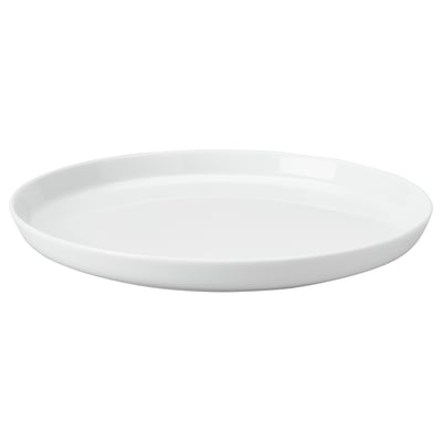 IKEA 365+ Plate, white, 24 cm
