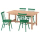 KARSKÄR / HÖGVED Table and 4 chairs