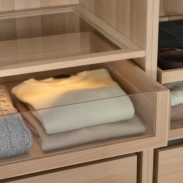 Drawer with sweaters