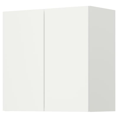 LASTARE Wall mounted frame with doors, white, 60x32x60 cm