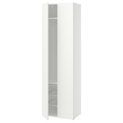 LASTARE Wardrobe combination, white, 60x42x201 cm