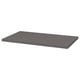 LINNMON grey rectangular table top, modern minimalist design, flat surface, fiberboard material.