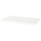 A white LINNMON table top, rectangular, with smooth edges and a modern design.