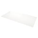 LOCKEBO custom worktop, white, glass composite, rectangular, sleek design.