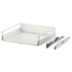 MAXIMERA drawer with epoxy-coated steel slides.
