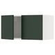 METOD kitchen unit with dark green havstorp fronts, modern design.