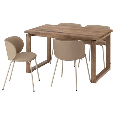 MÖRBYLÅNGA / KRYLBO Table and 4 chairs