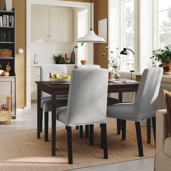 NÄSINGE / BERGMUND Table and 4 chairs