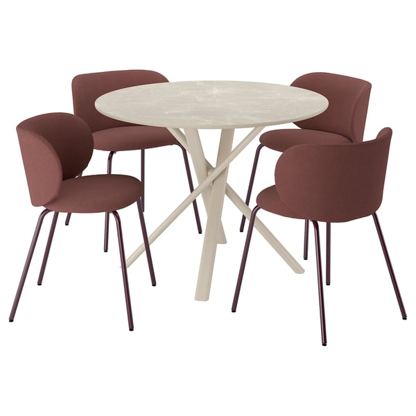 NORRMJÖLE / KRYLBO Table and 4 chairs