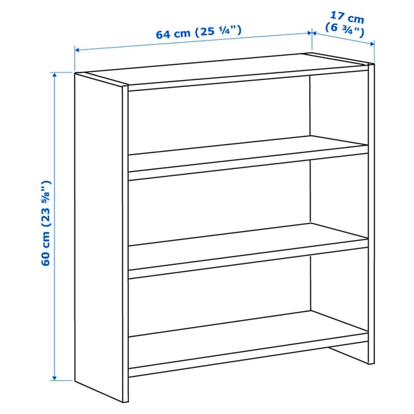 Illustration with measurements for the product: PÅHL.