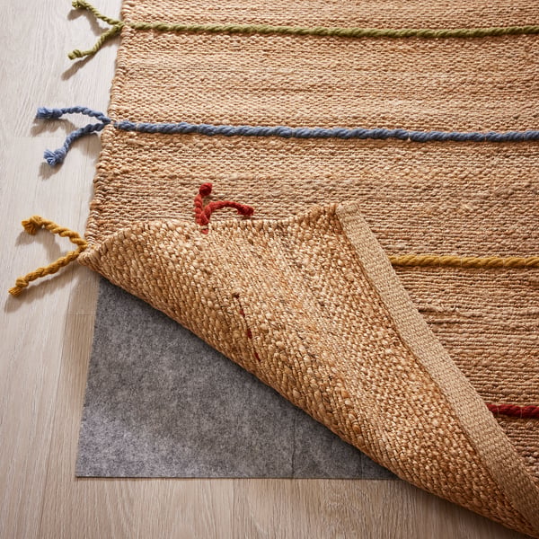 RAKLEV Rug, flatwoven, handwoven/natural multicolor, 170x240 cm