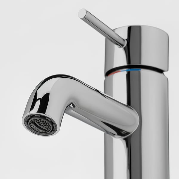SALLSJÖN Single-handle bathroom faucet, chrome plated, S