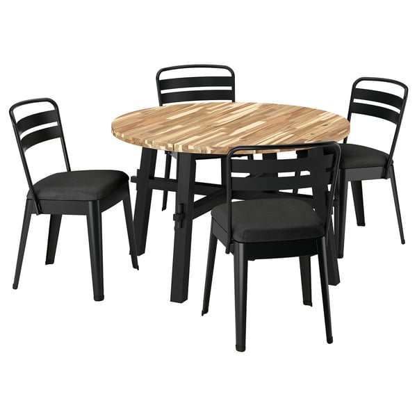 SKOGSTA / RAMSNÄS Table and 4 chairs