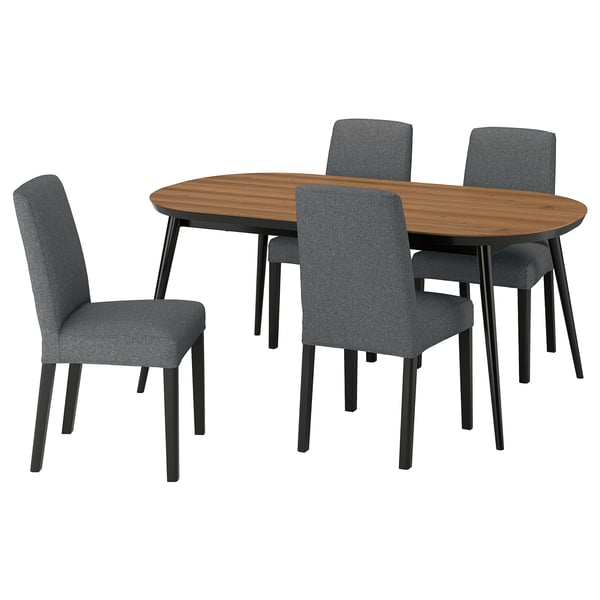 TJÄRKIL / BERGMUND Table and 4 chairs