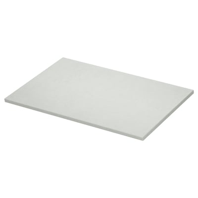 Rectangular white TOLKEN countertop, smooth, flat design.