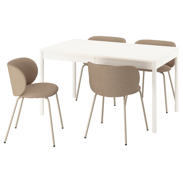 TONSTAD Table and 4 chairs
