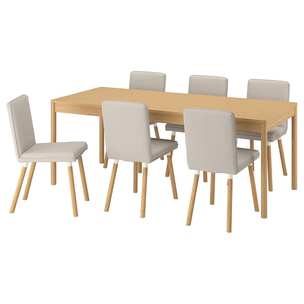 TONSTAD / TONSTAD Table and 6 chairs