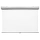 TRETUR roller blind, white, cordless, aluminium, rectangle.