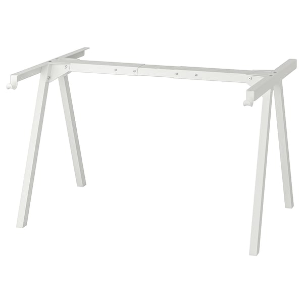 A TROTTEN metal frame, white, with four legs and crossbars, widely spaced for stability.