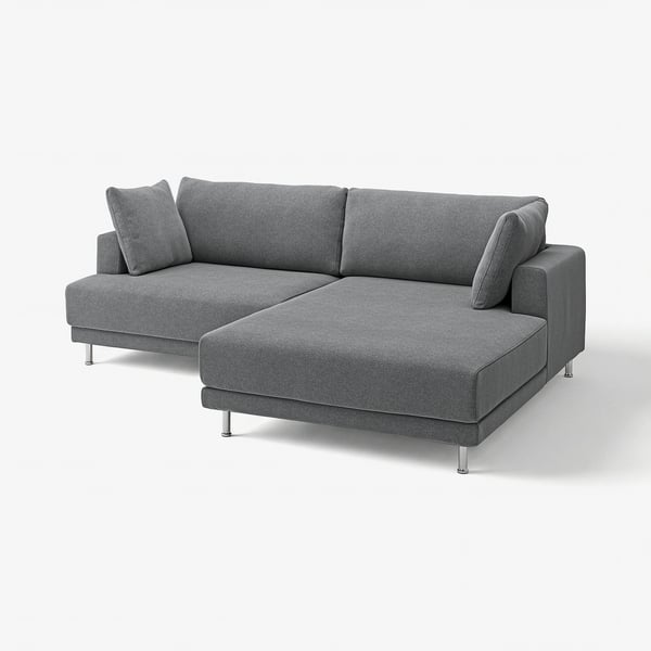 A grey UPPÅKRA sectional sofa with a modern, inviting design.