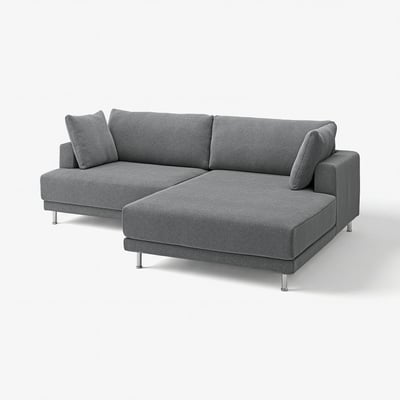 A grey UPPÅKRA sectional sofa with a modern, inviting design.